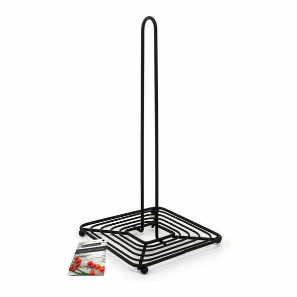 Hushållspappershållare Confortime 66401 Svart 15 x 15 x 30,5 cm (12 antal)