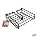 Miniatyrbilde 1 av 2: Serviettholder Confortime Svart Metall 19 x 19 x 5 cm (12 enheter)