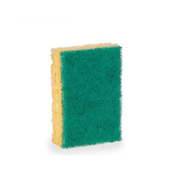 Hanakussienisetti Hankaava kuitu Keltainen Vihreä Celiuliozė 9 x 5,5 x 2,5 cm (14 osaa)