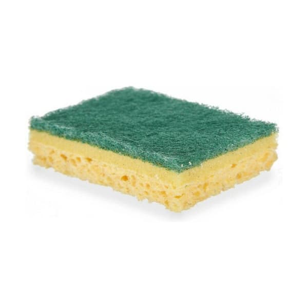 Hanakussienisetti Hankaava kuitu Keltainen Vihreä Celiuliozė 9 x 5,5 x 2,5 cm (14 osaa)