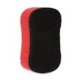 Pikkukuva 3 / 4: Pesusieni Musta Punainen Vaahto Hankaava kuitu 7,3 x 4 x 12,3 cm (40 osaa)
