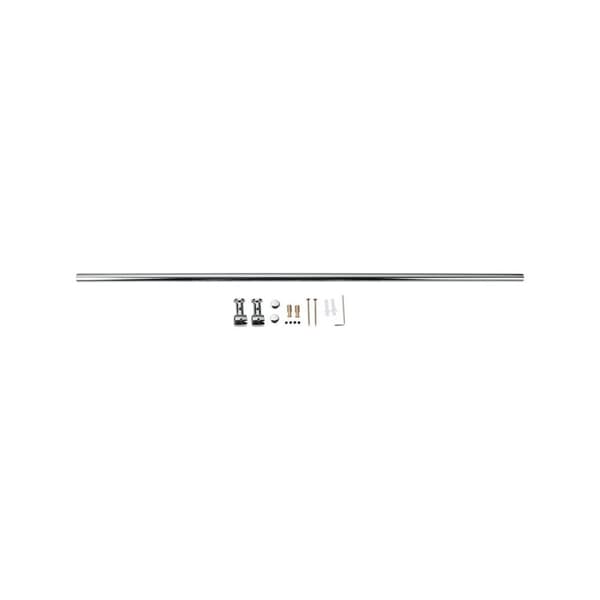 Hushållspappershållare Metaltex Lonardo Rostfri krommetall (78 cm)