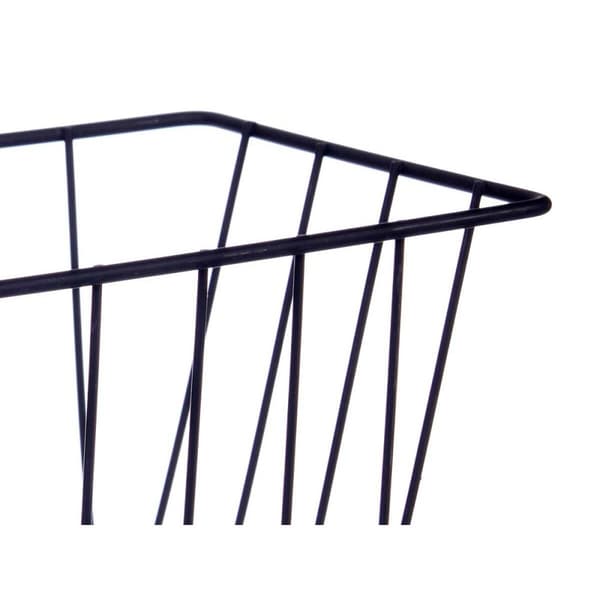 Korg för kökshylla Kinvara W6692P PDQ Svart Järn 28 x 12 x 9 cm (8 antal)