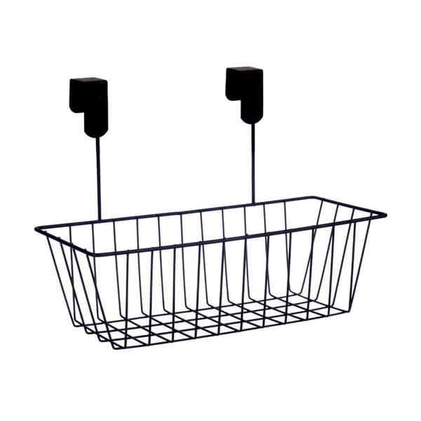 Korg för kökshylla Kinvara W6692P PDQ Svart Järn 28 x 12 x 9 cm (8 antal)
