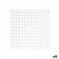 Miniatyrbild 1 av 4: Halkfri matta Kinvara 29100273 Transparent Plast 28 x 0,1 x 28 cm Diskho (12 antal)