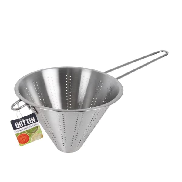 Chinoissil Quttin Rostfritt stål Silvrig Ø 20,5 cm (12 antal)