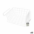 Miniatyrbild 1 av 2: Korg för kökshylla Confortime Vit 29 x 27 x 15 cm (12 antal)
