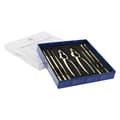 Miniatyrbillede 1 af 4: Seafood Set DKD Home Decor Gylden Rustfrit stål 8 Dele 3 x 3 x 15 cm