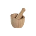 Miniatyrbillede 2 af 2: Køkkenmørtel DKD Home Decor Bambus 12 x 12 x 14,5 cm