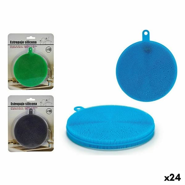 Svamp Silikone 11,5 x 1,3 x 13 cm (24 enheder)