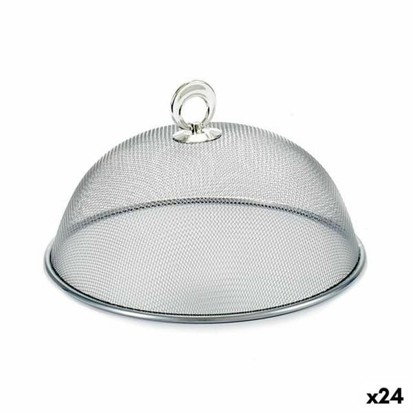 Låg Kinvara 48725 Rustfrit stål Plastik Ø 25 cm (24 enheder)