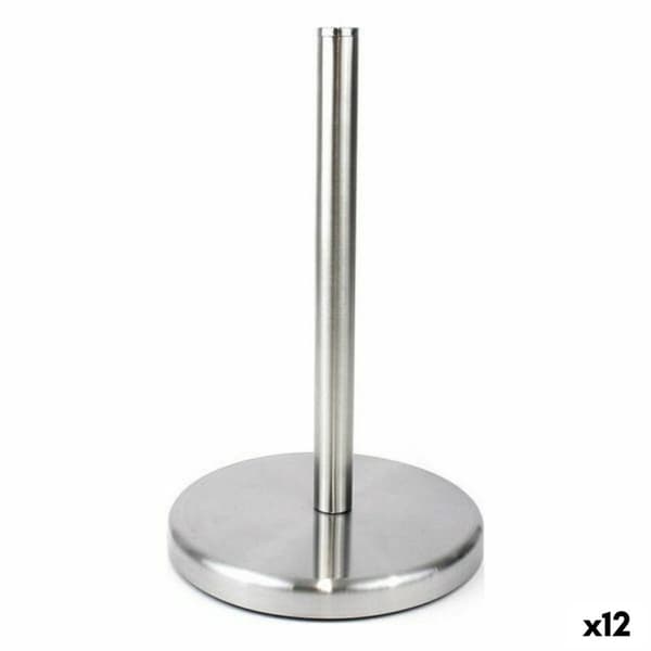 Køkkenrulleholder Confortime 107238 Rustfrit stål Stål (12 enheder)