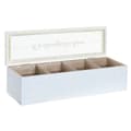 Pikkukuva 2 / 2: Haudukelaatikko DKD Home Decor 30 x 9 x 8 cm Kristalli Sininen Pinkki 3 Kappaletta Puu MDF