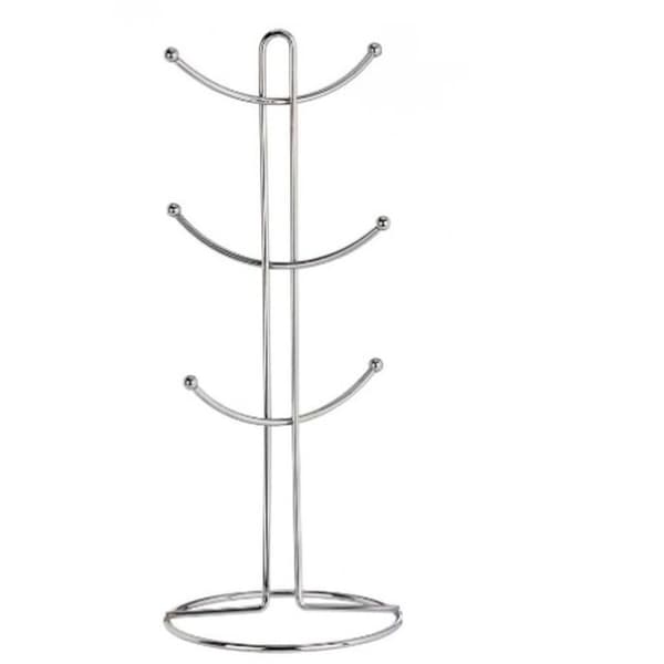 Kuppiripustin Kinvara W3154-1 Hopeinen Metalli 16 x 39 x 16 cm (6 osaa)