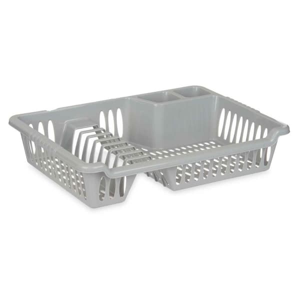 Kuivausteline tiskialtaaseen Kinvara YMA04 1098 01 Hopeinen 40 x 8 x 29,5 cm (24 osaa)