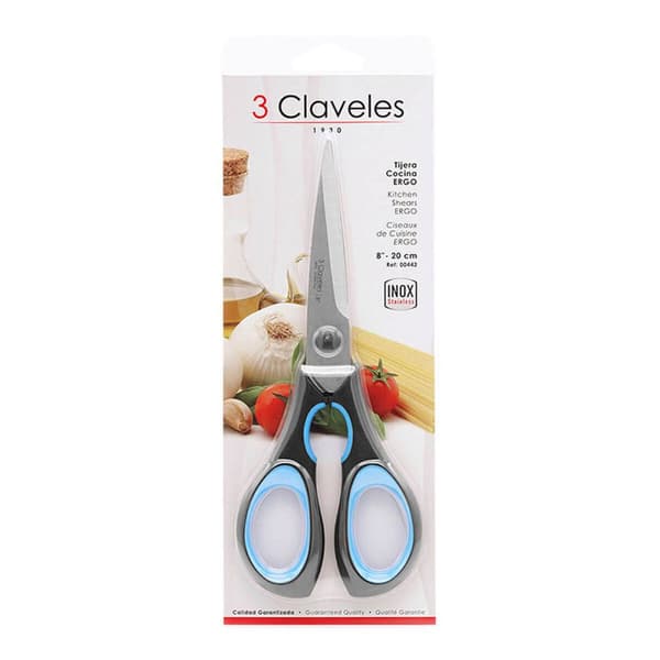 Keittiösakset 3 Claveles 8" Ruostumaton teräs
