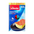 Miniatyrbillede 1 af 8: Svamp Vileda 169492 Gul Blå Grøn Orange Pink Polyuretan (4 Dele) (1 enheder)