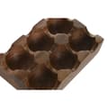 Miniatyrbilde 2 av 4: Eggeglass Home ESPRIT Naturell Akasia 15 x 10 x 4 cm