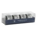 Pikkukuva 4 / 4: Paperiteline Home ESPRIT Valkoinen Marmori 4,8 x 4,8 x 3,3 cm 4 Kappaletta