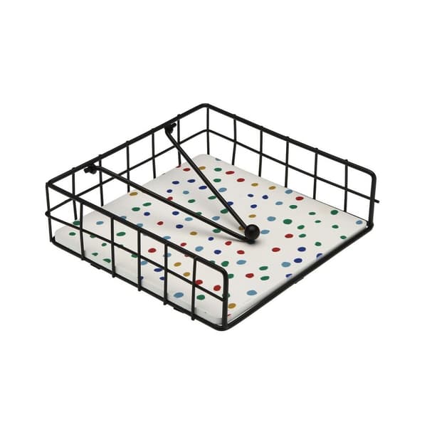 Serviettholder Versa Stål 35 x 0,03 x 25 cm