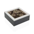 Miniatyrbild 1 av 2: Låda för örtte Versa Trä MDF 20 x 7 x 20 cm Virágok