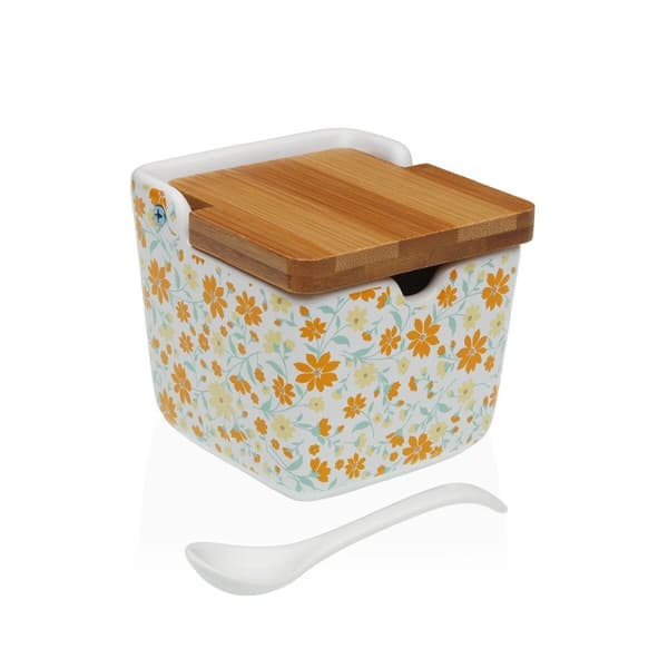 Sockerströare Versa Clivia Keramik 8,8 x 8,5 x 8,8 cm