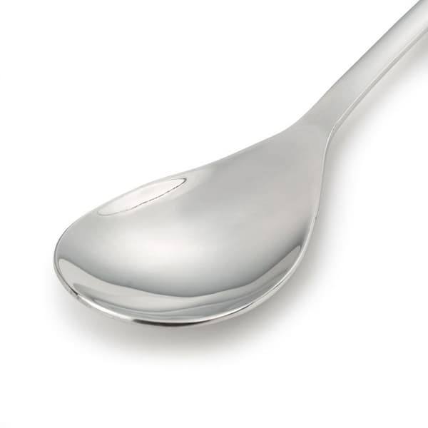 Salladssked - Arcos Lisboa Series - Monoblock sked i ett stycke i 18/10 rostfritt stål och 240 mm - Silverfärg (S