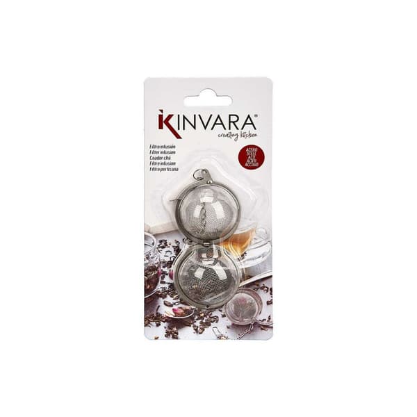 Teesiivilä Kinvara KT166334-5CM 304 Metalli Teräs 8,5 x 18 x 2,5 cm (12 osaa)