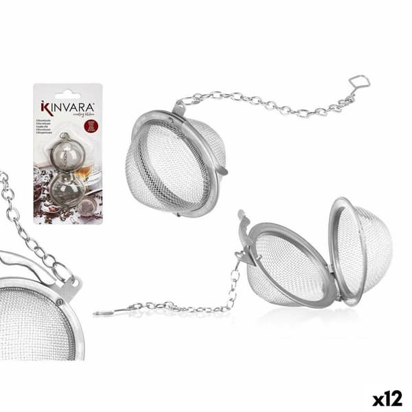 Teesiivilä Kinvara KT166334-5CM 304 Metalli Teräs 8,5 x 18 x 2,5 cm (12 osaa)