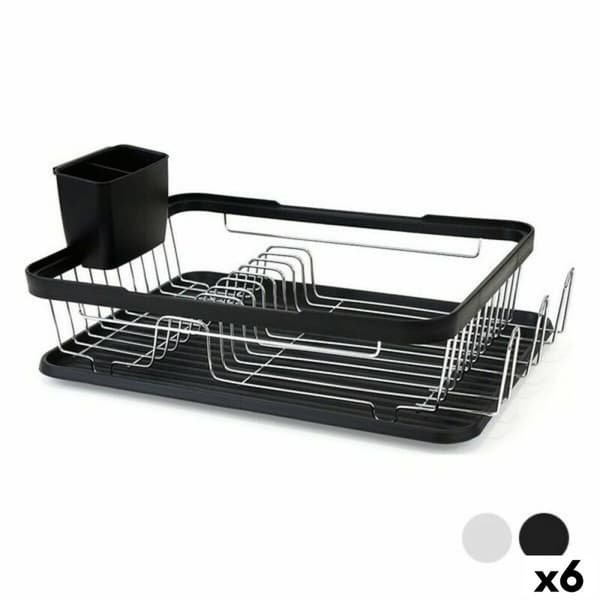Dreneringsstativ for kjøkkenvask Confortime 44 x 32 x 11 cm (6 enheter)