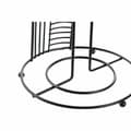 Miniatyrbillede 3 af 3: Køkkenrulleholder DKD Home Decor Sort Metal (18,5 x 18,5 x 31,5 cm)