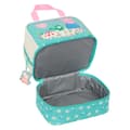 Miniatyrbillede 4 af 4: Madkasse med tilbehør Peppa Pig Pretty flowers Gul Mint 20 x 20 x 15 cm
