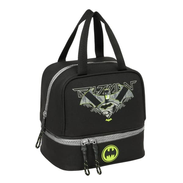 Madkasse med tilbehør Batman Game over Sort 20 x 20 x 15 cm