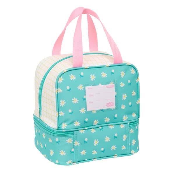 Eväsrasia Peppa Pig Pretty flowers Keltainen Mintunvihreä 20 x 20 x 15 cm