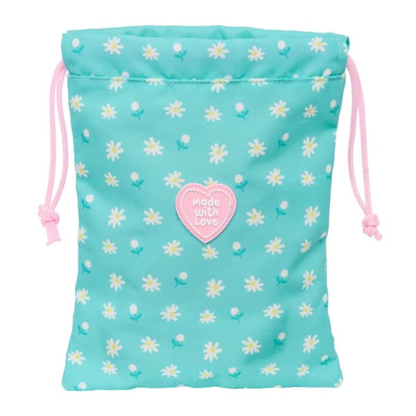 Lunsjboks Peppa Pig Pretty flowers Gul Mint