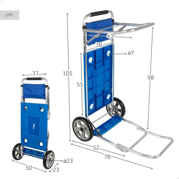 Multifunktionell Strandvagn Aktive