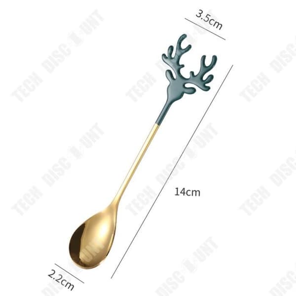 TD® 304 rostfri sked Nordic Style Älgsked Julklappsset tesked