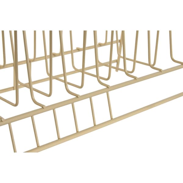 Dreneringsstativ for kjøkkenvask Home ESPRIT Beige Grå 35 x 18 x 10 cm (2 enheter)