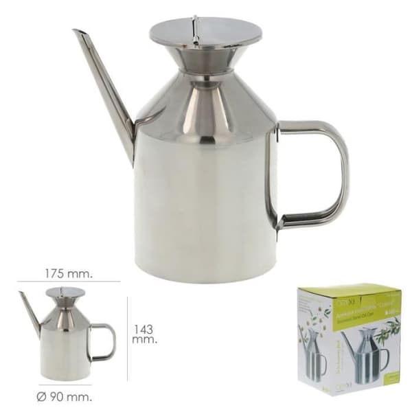 Oljekanna i rostfritt stål modell 'Classic' 375ml. AFT 05051500