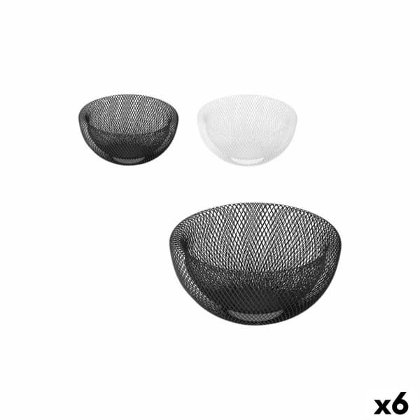 Hedelmäkulho Confortime Metalli 25 x 25 x 11 cm (6 osaa)