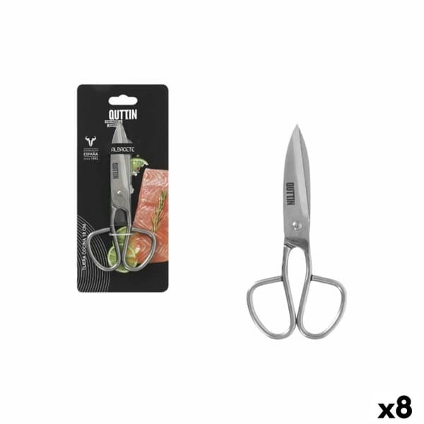 Køkkensaks Quttin Albacete 18 cm (8 enheder)