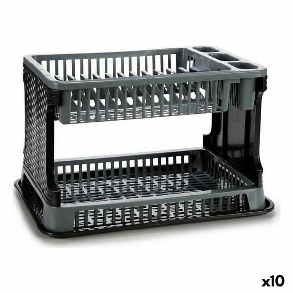 Drainer Grå Plast 44,5 x 30,3 x 27 cm (10 enheter)