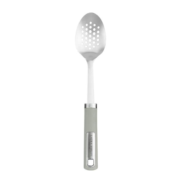 Inox hålslev 33 cm med soft-touch handtag Laura Ashley - Salvia blad - av Pendeford