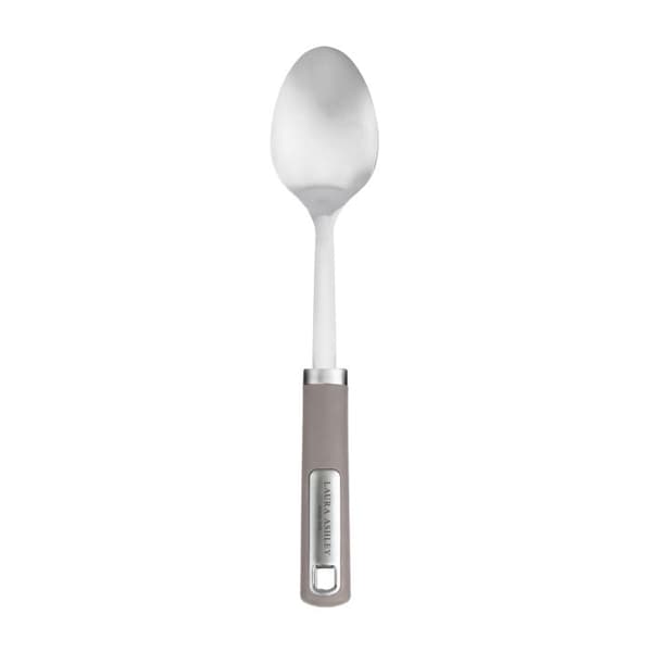Servingsked i rostfritt stål 33 cm med soft-touch-handtag Laura Ashley - Mörkgrå Turteldue - av Pendeford