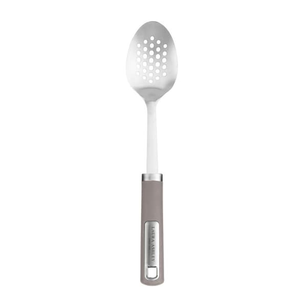 Inox-hålskedel 33 cm med soft-touch-handtag Laura Ashley - Mörk Tamduva - av Pendeford