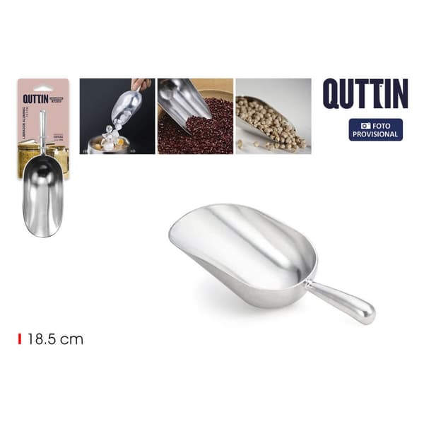 Kjøkkenspatel Quttin Aluminium 18,5 cm (24 enheter)