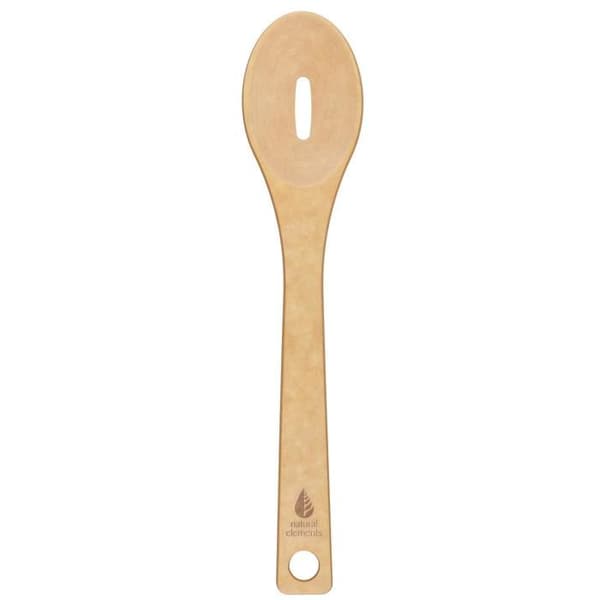 Naturliga element träfiber sked med spricka