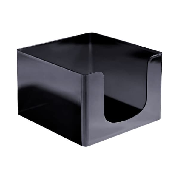 Servetthållare My Bar COCKTAIL Svart Plast 12,8 x 12,8 x 8,8 cm (24 antal)