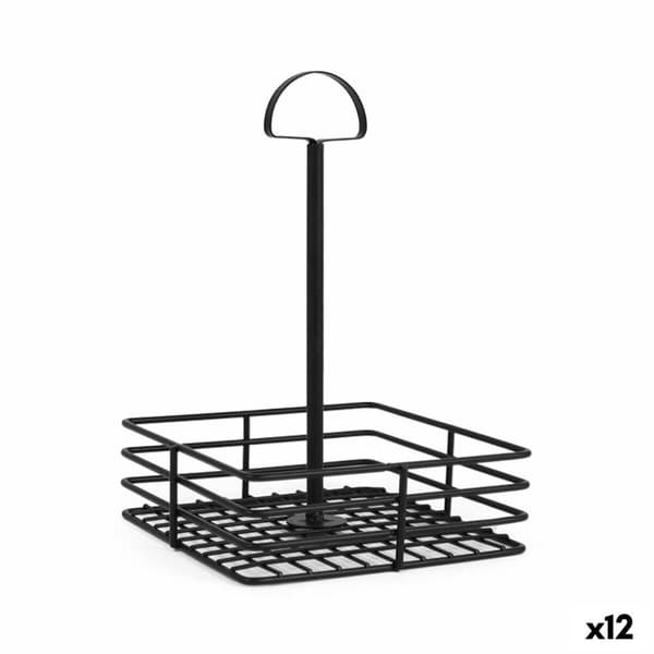 Multifunktionel organizer My Bar 15 x 15 x 22 cm Sort (12 enheder)