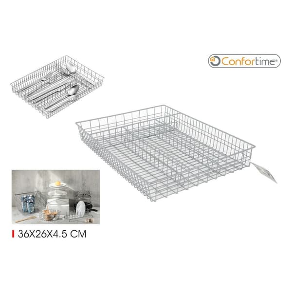 Bestikholder Confortime 36 x 26 x 4,5 cm (10 enheder)